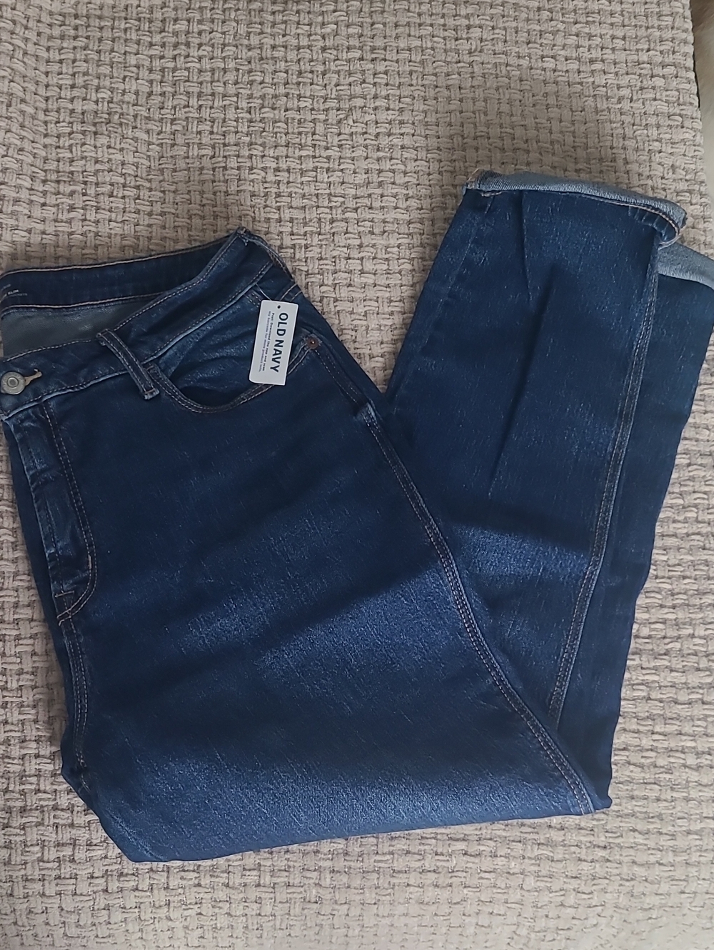 Old Navy Women's Dark Straight Jeans